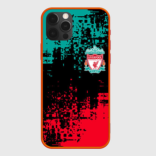 Чехол iPhone 12 Pro Max LIVERPOOL / 3D-Красный – фото 1