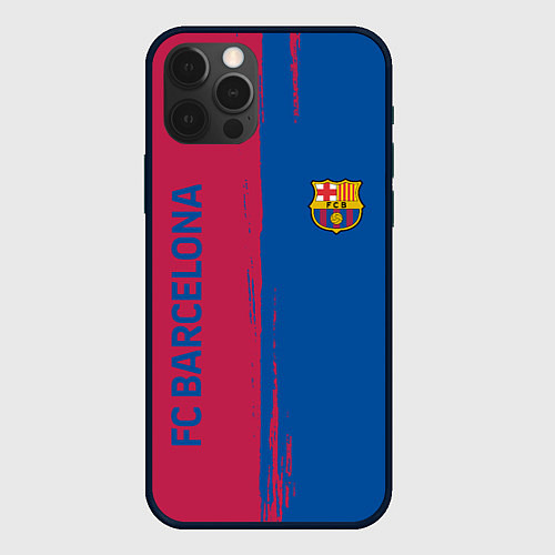 Чехол iPhone 12 Pro Max BARSELONA / 3D-Черный – фото 1