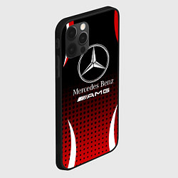 Чехол для iPhone 12 Pro Max Mercedes-Benz, цвет: 3D-черный — фото 2