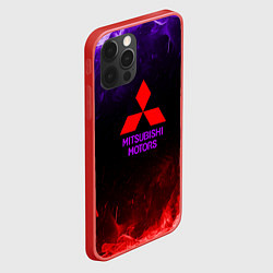 Чехол для iPhone 12 Pro Max Mitsubishi, цвет: 3D-красный — фото 2