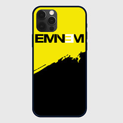 Чехол для iPhone 12 Pro Max Eminem, цвет: 3D-черный