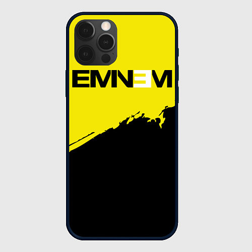 Чехол iPhone 12 Pro Max Eminem / 3D-Черный – фото 1