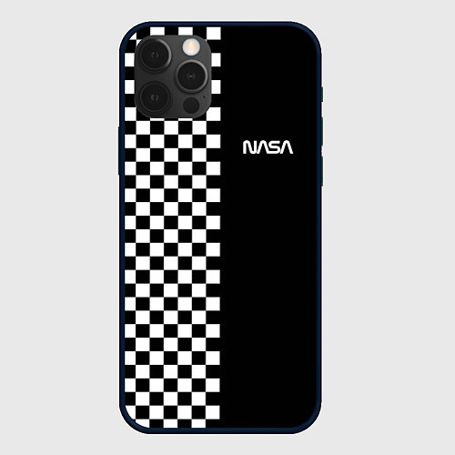 Чехол iPhone 12 Pro Max NASA / 3D-Черный – фото 1