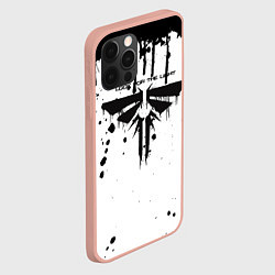 Чехол для iPhone 12 Pro Max The last of us подтеки, цвет: 3D-светло-розовый — фото 2