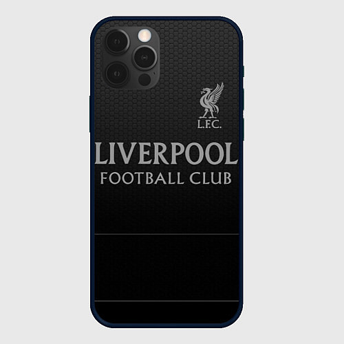 Чехол iPhone 12 Pro Max LIVERPOOL / 3D-Черный – фото 1