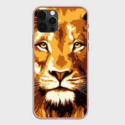 Чехол iPhone 12 Pro Max Взгляд льва
