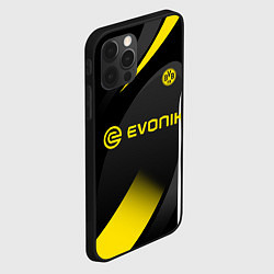 Чехол для iPhone 12 Pro Max BORUSSIA DORTMUND, цвет: 3D-черный — фото 2