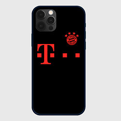 Чехол iPhone 12 Pro Max FC Bayern Munchen 20-21 - black
