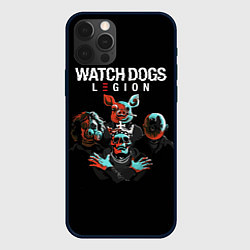 Чехол для iPhone 12 Pro Max Watch Dogs Legion, цвет: 3D-черный