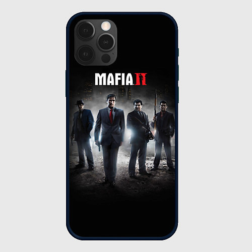 Чехол iPhone 12 Pro Max Mafia / 3D-Черный – фото 1