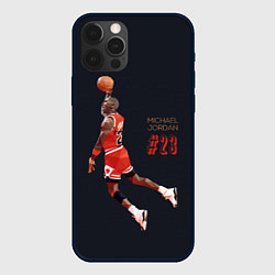 Чехол для iPhone 12 Pro Max MICHAEL JORDAN, цвет: 3D-черный