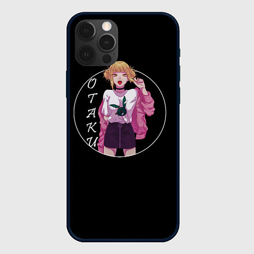 Чехол iPhone 12 Pro Max Toga Otaku / 3D-Черный – фото 1