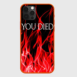 Чехол iPhone 12 Pro Max YOU DIED