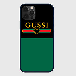 Чехол iPhone 12 Pro Max GUSSI ГУСИ