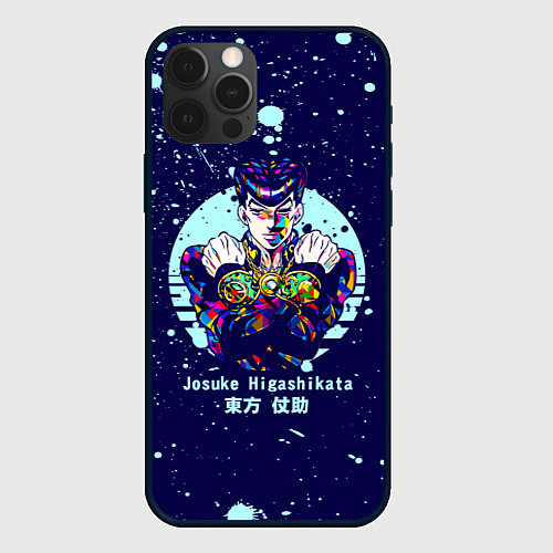 Чехол iPhone 12 Pro Max JoJo Bizarre Adventure / 3D-Черный – фото 1