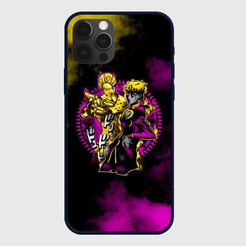 Чехол iPhone 12 Pro Max JoJo Bizarre Adventure / 3D-Черный – фото 1