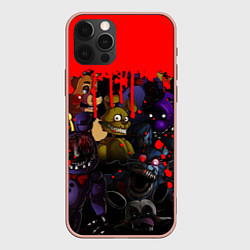 Чехол для iPhone 12 Pro Max Five Nights At Freddys, цвет: 3D-светло-розовый