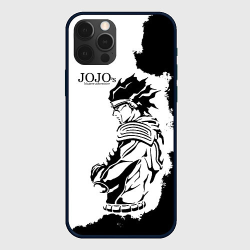 Чехол iPhone 12 Pro Max JoJo Bizarre Adventure / 3D-Черный – фото 1