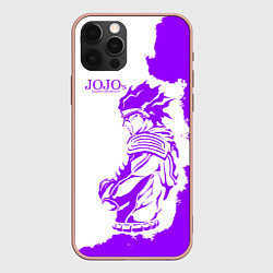 Чехол для iPhone 12 Pro Max JoJo Bizarre Adventure, цвет: 3D-светло-розовый