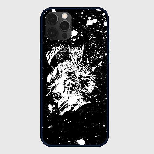 Чехол iPhone 12 Pro Max JoJo Bizarre Adventure / 3D-Черный – фото 1