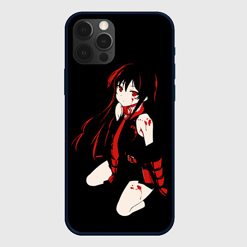 Чехол iPhone 12 Pro Max Убийца Акаме / 3D-Черный – фото 1