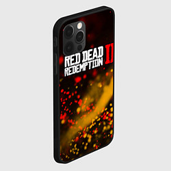 Чехол для iPhone 12 Pro Max RED DEAD REDEMPTION 2, цвет: 3D-черный — фото 2