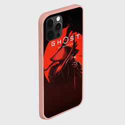 Чехол для iPhone 12 Pro Max Ghost of Tsushima, цвет: 3D-светло-розовый — фото 2