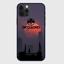 Чехол для iPhone 12 Pro Max Cyberpunk 2077 - Arasaka, цвет: 3D-черный