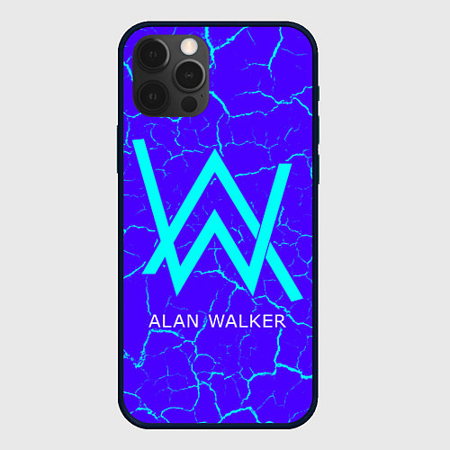 Чехол iPhone 12 Pro Max ALAN WALKER АЛАН УОКЕР / 3D-Черный – фото 1