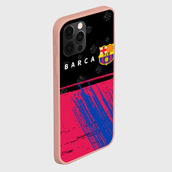 Чехол для iPhone 12 Pro Max BARCELONA БАРСЕЛОНА, цвет: 3D-светло-розовый — фото 2