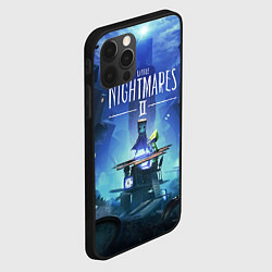 Чехол для iPhone 12 Pro Max Little Nightmares 2, цвет: 3D-черный — фото 2
