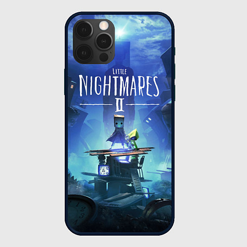 Чехол iPhone 12 Pro Max Little Nightmares 2 / 3D-Черный – фото 1