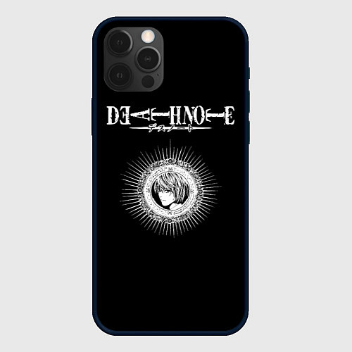 Чехол iPhone 12 Pro Max Death Note / 3D-Черный – фото 1