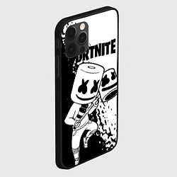 Чехол для iPhone 12 Pro Max FORTNITE MARSHMELLO, цвет: 3D-черный — фото 2