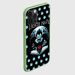 Чехол для iPhone 12 Pro Max Death Note, цвет: 3D-салатовый — фото 2