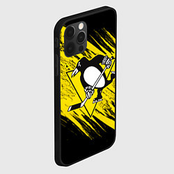 Чехол для iPhone 12 Pro Max Pittsburgh Penguins Sport, цвет: 3D-черный — фото 2