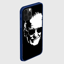 Чехол для iPhone 12 Pro Max STAN LEE, цвет: 3D-тёмно-синий — фото 2