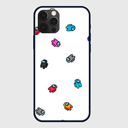 Чехол для iPhone 12 Pro Max Among Us, цвет: 3D-черный