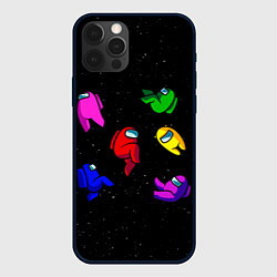 Чехол для iPhone 12 Pro Max Among Us, цвет: 3D-черный