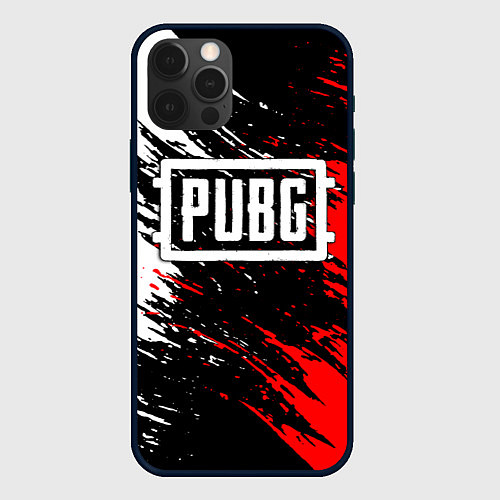 Чехол iPhone 12 Pro Max PUBG / 3D-Черный – фото 1