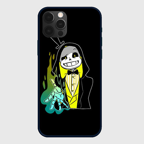 Чехол iPhone 12 Pro Max UNDERTALE / 3D-Черный – фото 1