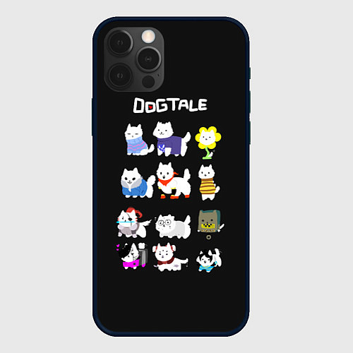 Чехол iPhone 12 Pro Max UNDERTALE / 3D-Черный – фото 1