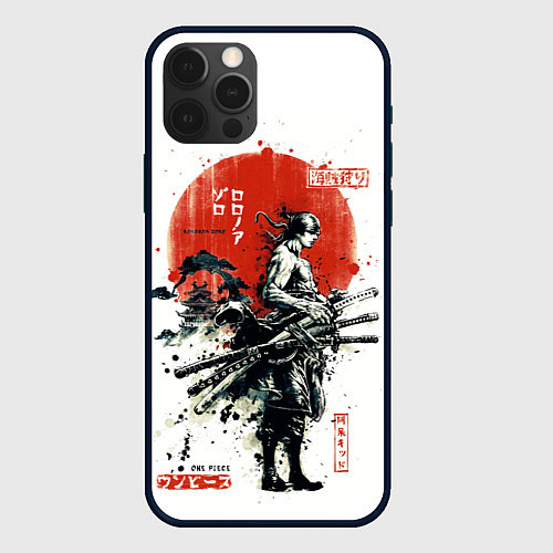 Чехол iPhone 12 Pro Max ONE PIECE ZOHO SAMURAI / 3D-Черный – фото 1