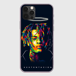 Чехол для iPhone 12 Pro Max XXXTENTACION, цвет: 3D-серый