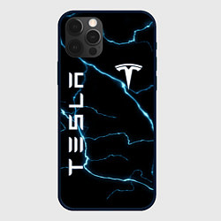 Чехол iPhone 12 Pro Max TESLA