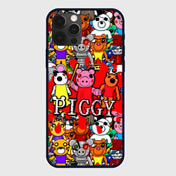 Чехол iPhone 12 Pro Max ROBLOX PIGGY