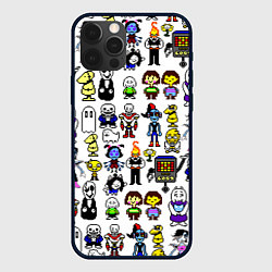 Чехол для iPhone 12 Pro Max UNDERTALE, цвет: 3D-черный