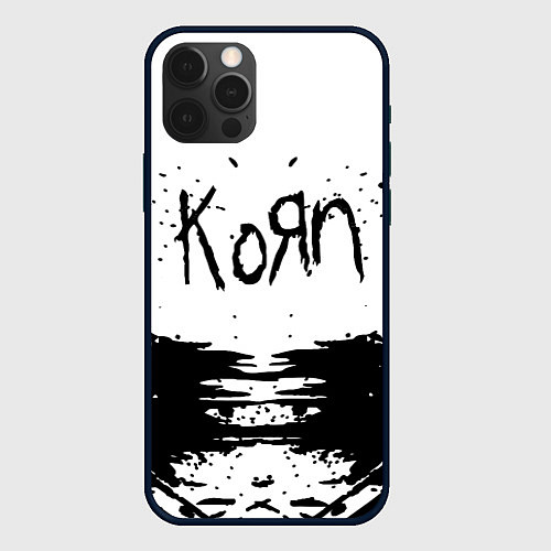 Чехол iPhone 12 Pro Max Korn / 3D-Черный – фото 1