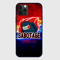 Чехол iPhone 12 Pro Max Among us sabotage