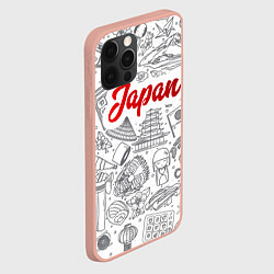 Чехол для iPhone 12 Pro Max Япония Z, цвет: 3D-светло-розовый — фото 2